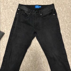 Club Monaco Black Washed Jeans